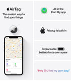 Apple AirTag pack of 4 - British product