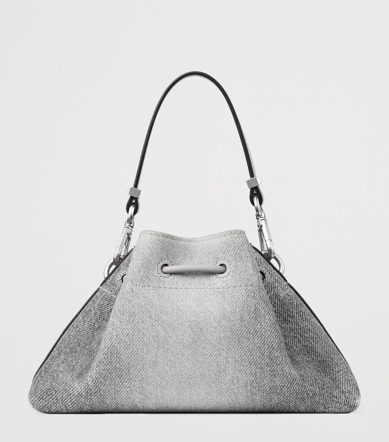 Jimmy Choo Cinch small suede shoulder bag - British product