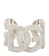 Harrods Dolce&Gabbana Embellished DG Millennials Logo Cuff Bracelet- Buy online at McGrocer