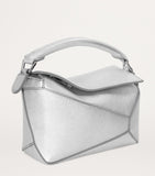 LOEWE Puzzle Edge mini leather bag, imported from the UK