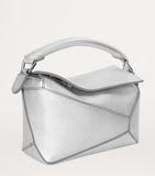 LOEWE Puzzle Edge mini leather bag, imported from the UK