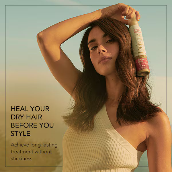 Wella Deluxe Definition Hair Mousse 200ml, imported from the UK