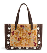 Harrods Valentino Garavani Suede Nellcôte Tote Bag- Buy online at McGrocer