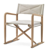 Harrods Flexform Iroko Luchino Outdoor Armchair H63cm x W51cm- Buy online at McGrocer