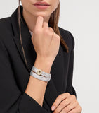 Bvlgari BVLGARI turnlock bracelet calfskin, imported from the UK