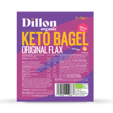 Holland & Barrett Dillon Organic Keto Bagel Original Flax 150g- Buy online at McGrocer