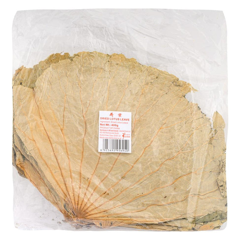 Zheng Feng dried lotus leaves for Chinese cooking (British brand)