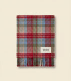 Mulberry small merino check scarf 30cmx195cm, imported from the UK