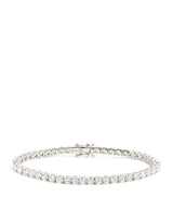 Harrods Harrods White Gold and Diamond Tennis Bracelet 6.00ct- Buy online at McGrocer
