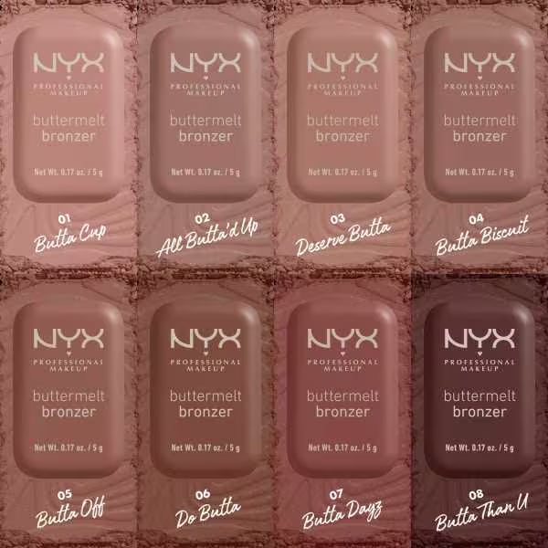 NYX Professional Buttermelt Bronzer imported from the UK