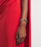 YEPREM Y-Couture white gold diamond crossover bracelet (British brand)