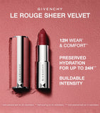 Givenchy Le Rouge Sheer Velvet refillable matte lipstick - British product