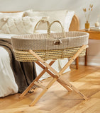 The Little Green Sheep static Moses basket stand (British brand)