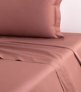 Harrods Yves Delorme Triomphe Santal Super King Flat Sheet (270cm x 295cm)- Buy online at McGrocer