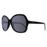 Atum Aelius Damen-Sonnenbrille in glänzendem Schwarz mit Rauchgrau, britische Version