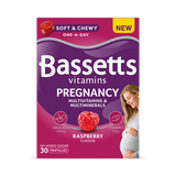 Holland & Barrett Bassetts Vitamins Pregnancy Multivitamin & Multimineral Raspberry Pastilles 30 Count- Buy online at McGrocer