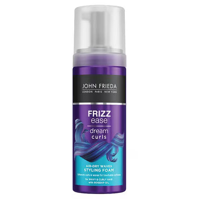 رغوة تصفيف John Frieda Frizz Ease Air-Dry Waves Styling Foam 150 مل
