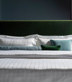 SAVOIR Trellis King Jacquard duvet cover set 230cm x 220cm (British brand)