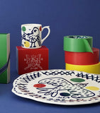Gien L'Archipel Sentimental bird mug (British brand)