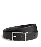 Harrods Emporio Armani Grained Leather Belt- Buy online at McGrocer