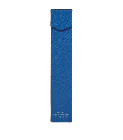 Harrods Smythson Panama Leather Bookmark- Buy online at McGrocer