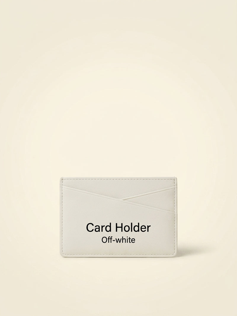 Cartier Panthère Graphique leather card holder with gold motif - British product