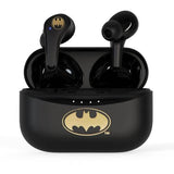 DC Comics Batman Logo Wireless Earbuds plastic design (British brand)