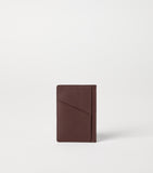 Brunello Cucinelli grained leather card holder, imported from the UK