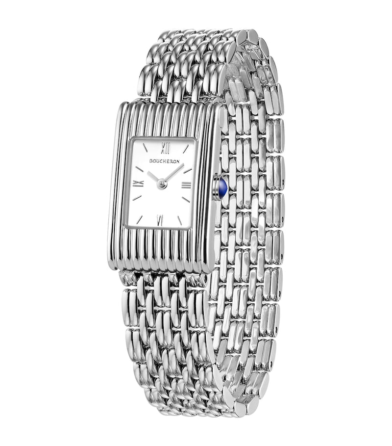 Boucheron stainless steel Reflet watch 18mm - British product