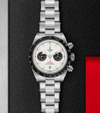 TUDOR Black Bay Chrono stainless steel watch 41mm (British brand)