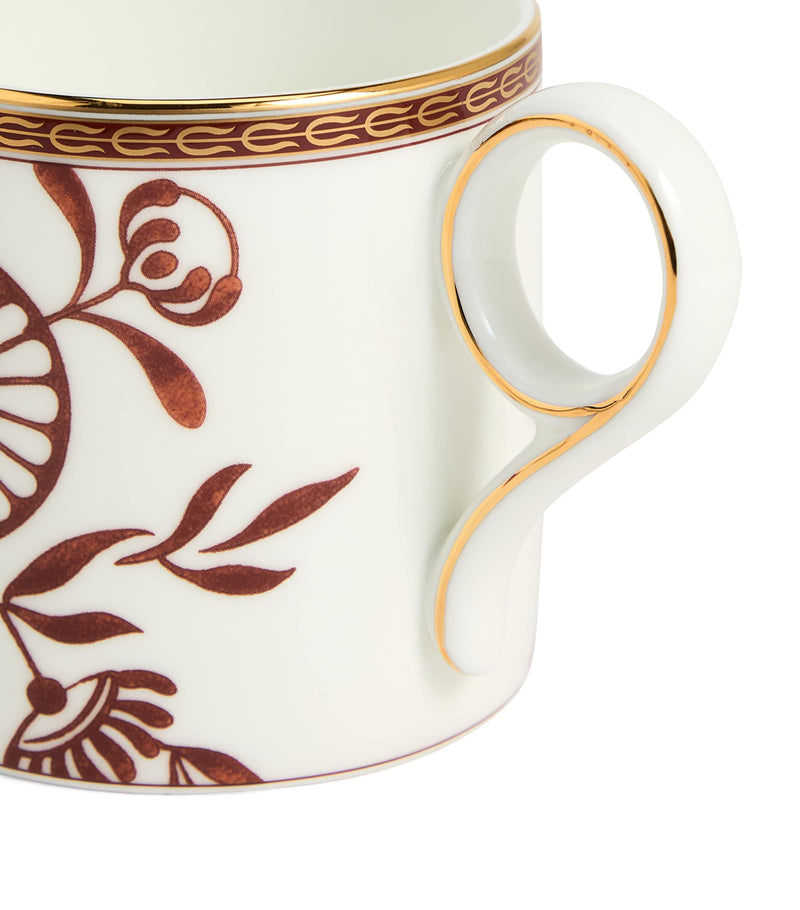 Wedgwood Red Splendour mug 330ml (British brand)