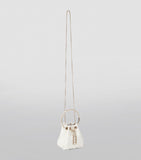 Jimmy Choo Micro Bon Bon bag satin pearls (British brand)