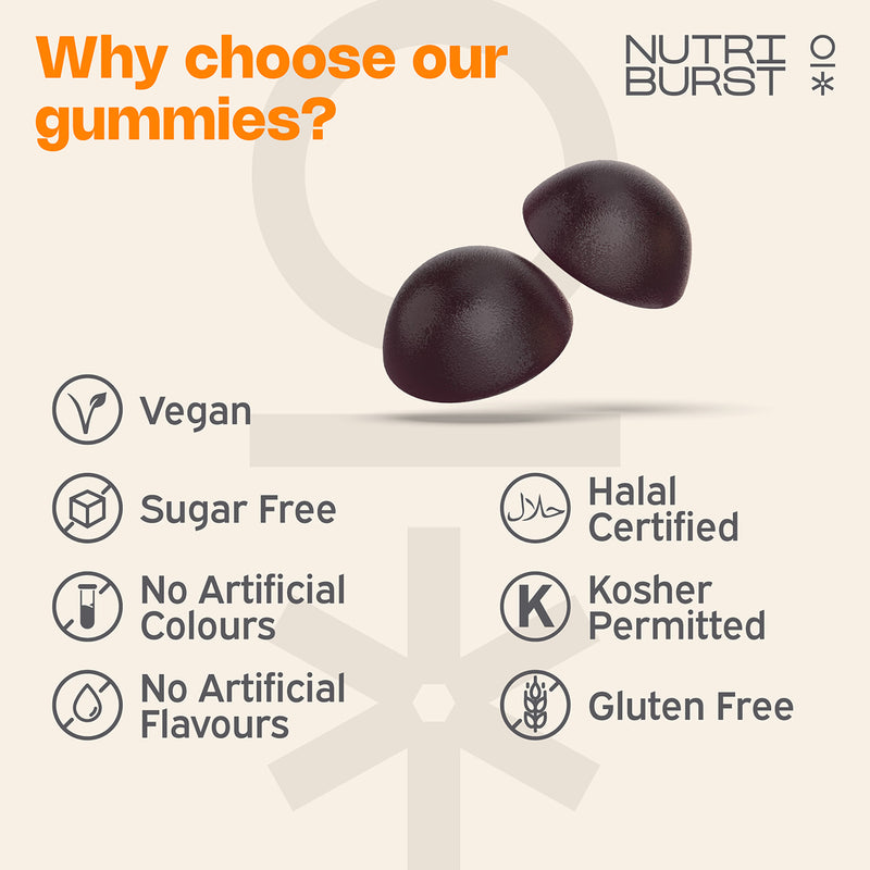 Nutriburst Triple Immunity gummies 60 gummies, UK version