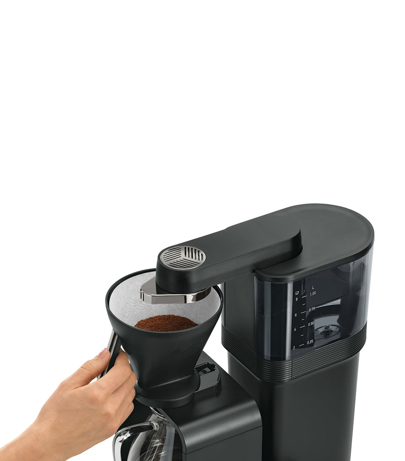 Melitta EPOUR Chrome coffee machine, imported from the UK