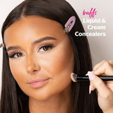 Brushworks No. 8 Angled Concealer Brush - British product