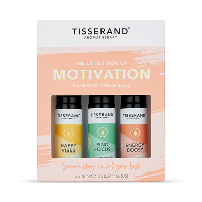 Tisserand The Little Box Of Motivation 3x10ml Essential Oils