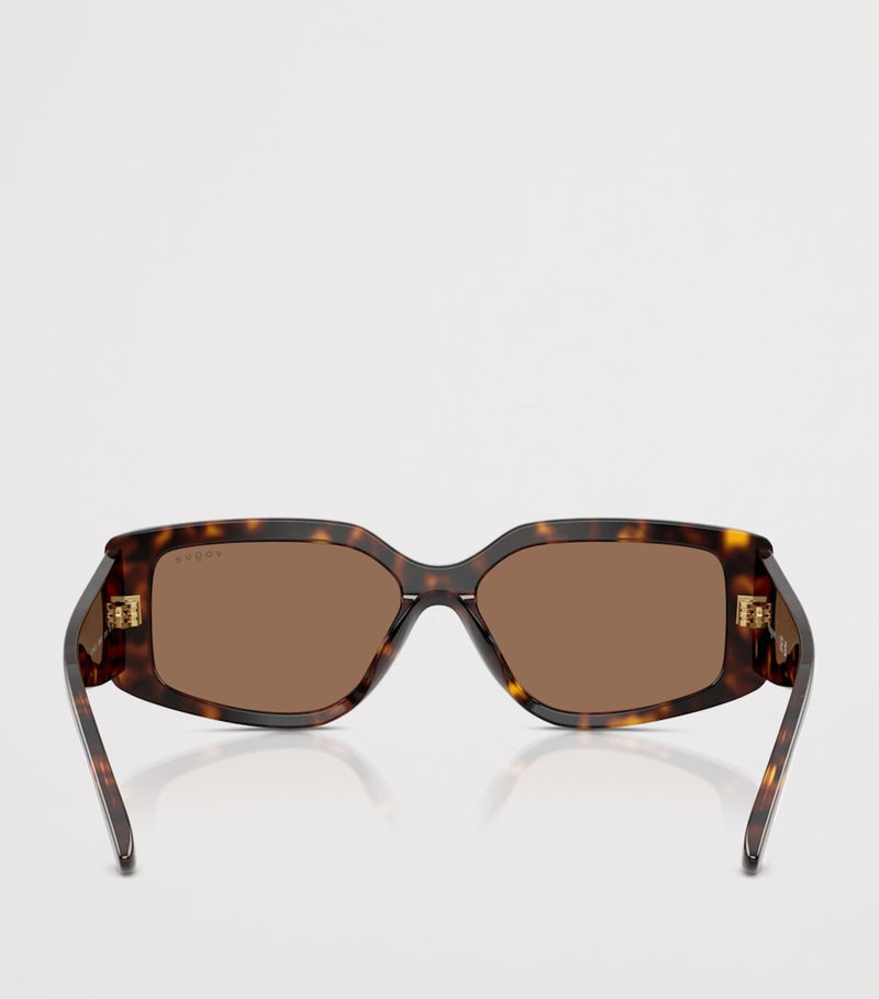 Vogue Eyewear VO5642SU acetate rectangle sunglasses, UK version