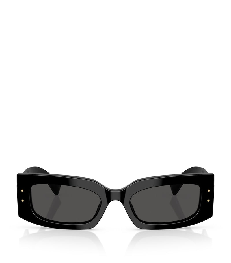 Dolce&Gabbana rectangular acetate sunglasses, UK version