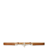 Harrods Ralph Lauren Leather Toggle Skinny Belt 2.5cm- Buy online at McGrocer