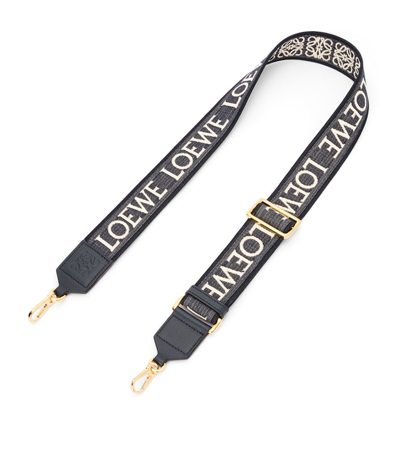 LOEWE jacquard anagram logo strap 4cm x 105cm, UK version