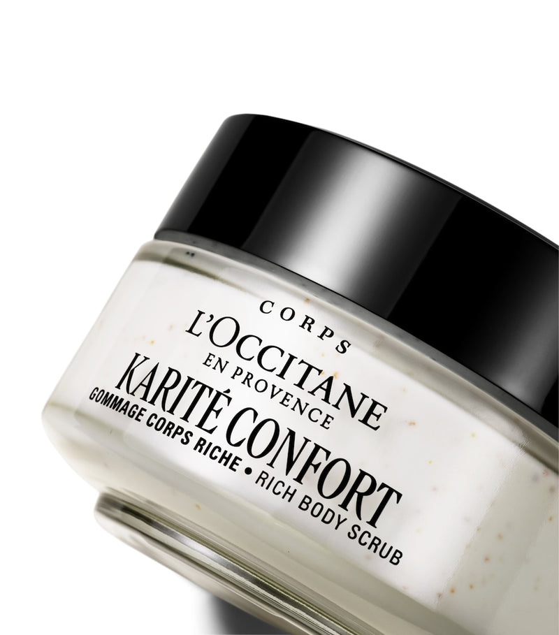 L'Occitane Shea Rich body scrub 200ml (British brand)