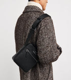 Ralph Lauren pebbled leather cross-body bag, imported from the UK