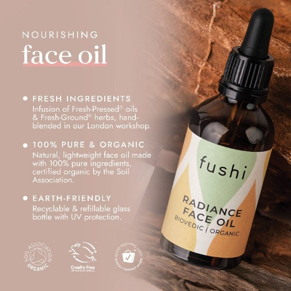Fushi Biovedic Radiance Face Oil 30ml - British product