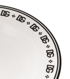 Dolce&Gabbana DG Logo Soup Plates, set of 2, 20cm - British product