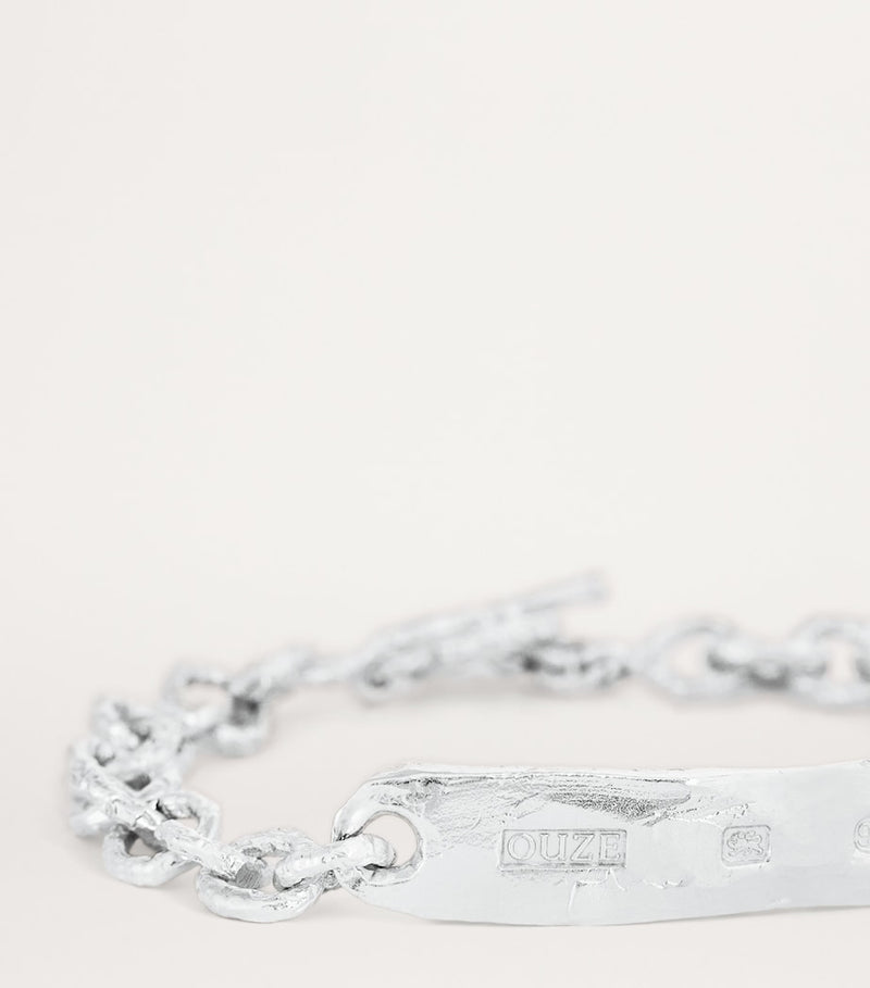 The Ouze sterling silver hallmark bracelet, UK version