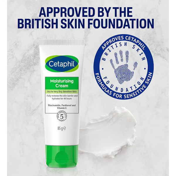 Cetaphil moisturising cream for sensitive skin 85g - British product