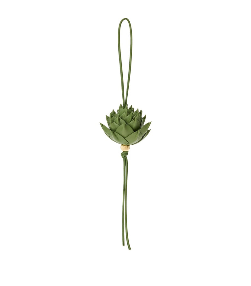 LOEWE x Paula's Ibiza artichoke bag charm leather - British product