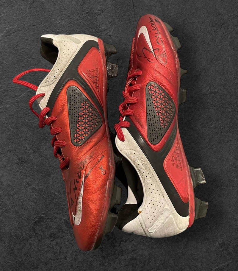NIKE CTR360 match-worn signed Andrés Iniesta boots, imported from the UK