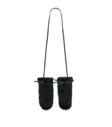 Harrods Yves Salomon Mink Fur Leather Mittens- Buy online at McGrocer