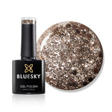 Bluesky gel polish Luxury Gold glitter effect - British product